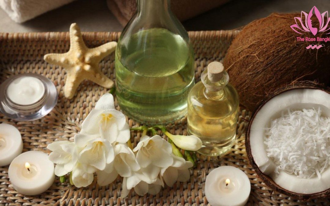 Experience the magic of nature: Indulge your skin and body with a Coconut Oil Massage at The Rose Bangkok.
